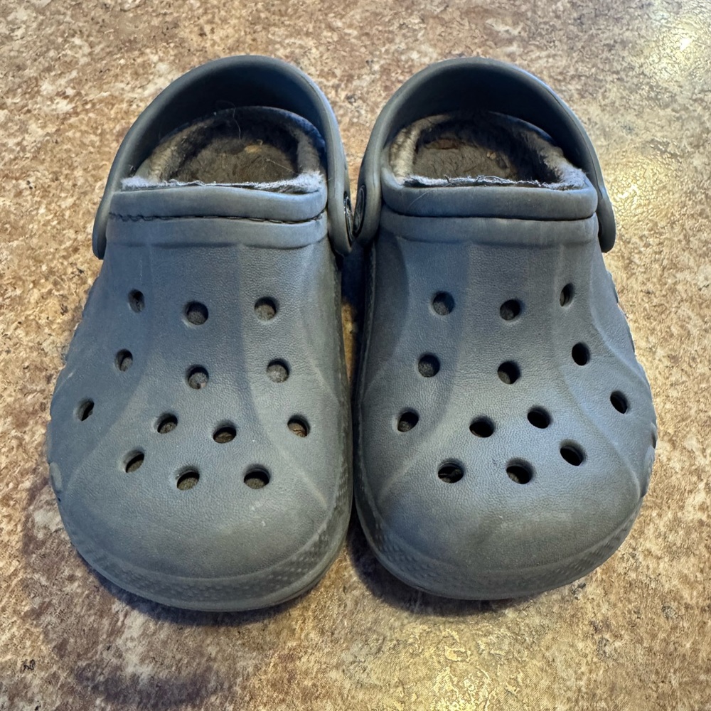 Toddler Gray Crocs